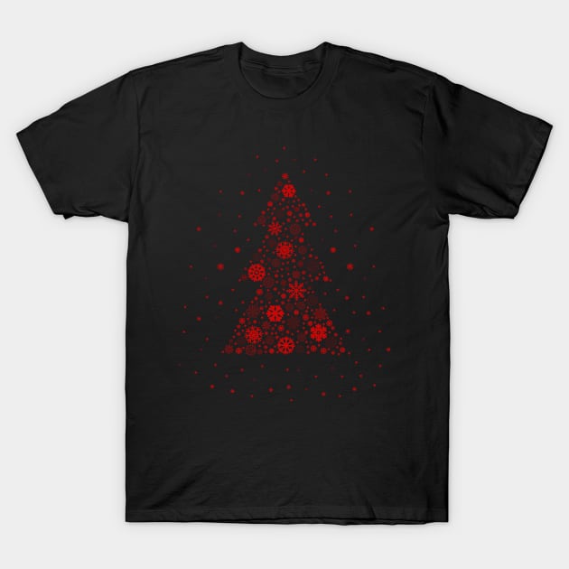 christmas tree ornaments T-Shirt by KyrgyzstanShop